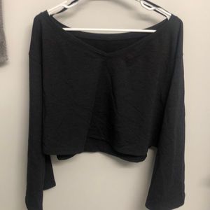 Lululemon bell sleeve sweater top